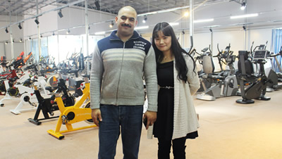 Lebanon Customer Import Gym Equipment From China BFT Fitness Factory